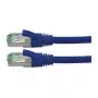 ROLINE RM Patch Laidas Cat.6A S/FTP (PiMF), Mėlynas, 2 m