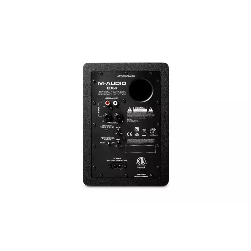 M-AUDIO BX4 pora – pora aktyvių monitorių