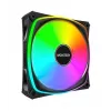 MONTECH AX120 PRO Black 120mm ARGB 3 rinkinys