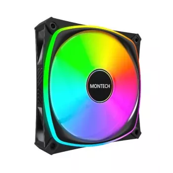 MONTECH AX120 PRO Black 120mm ARGB 3 rinkinys