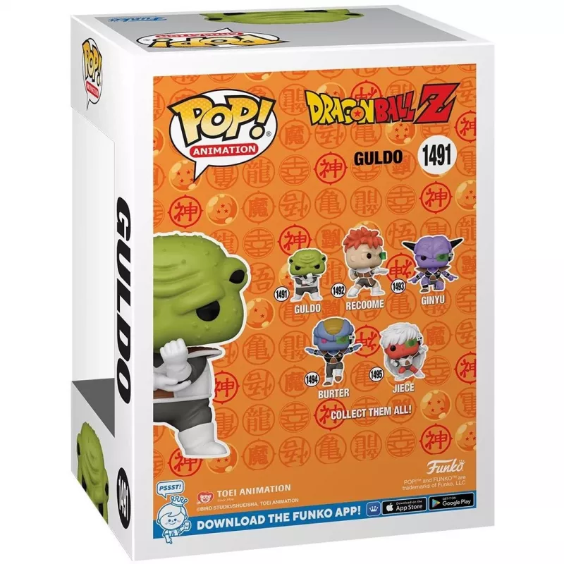 FUNKO POP Animation Guldo – kolekcinė figūrėlė – Anime ir manga – 150 g (143278)