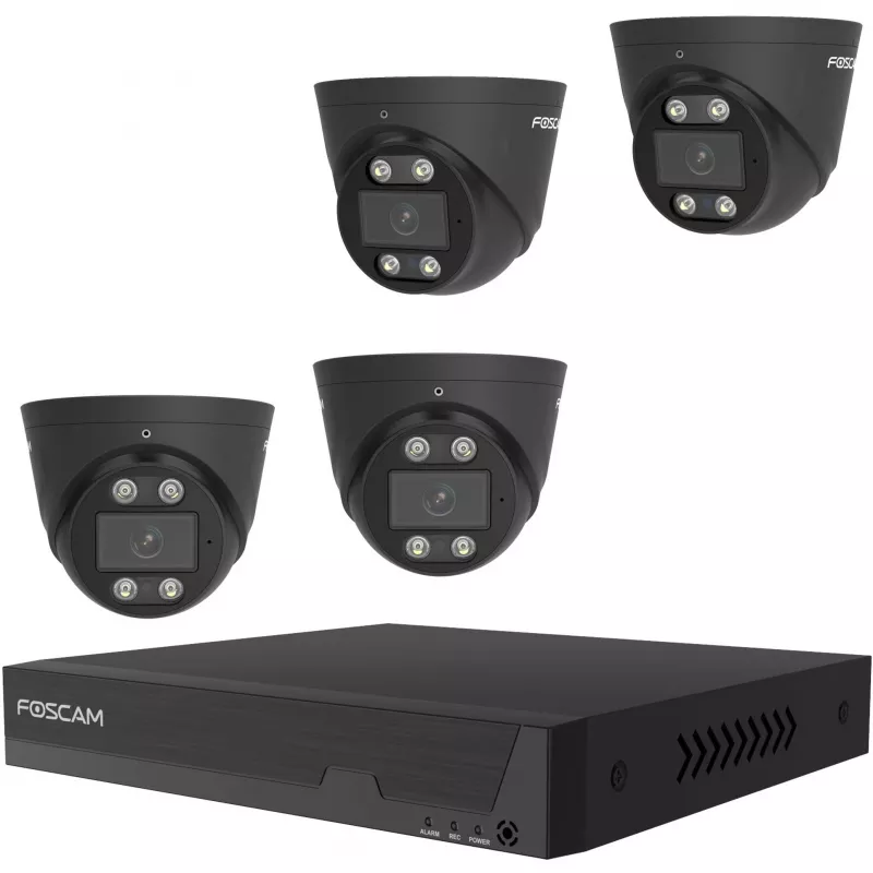Foscam FNA108E-T4-2T Juodas tinklinis vaizdo registratorius