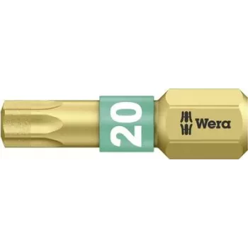 Wera Torx antgalis T20, 6,3 mm 1/4 colio šešiakampis, DIN 3126-C