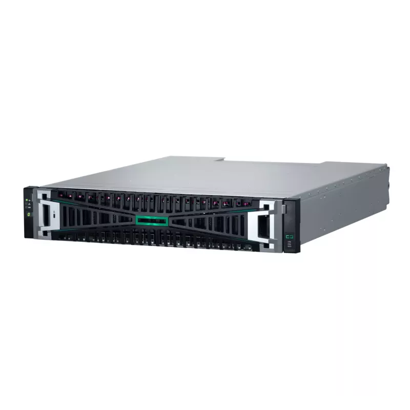 HPE MSA 2070 SFF 2x16Gb FC 4 prievadų valdiklis 12x1.92TB SSD 4x16Gb SFP FC keitiklis 23TB saugojimo masyvas