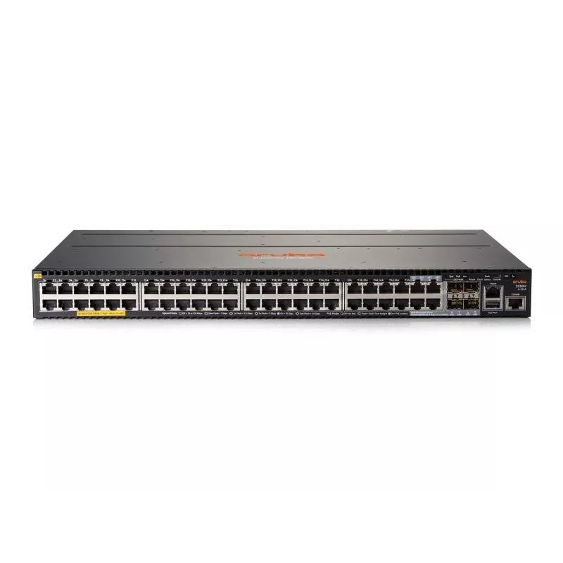 HPE Aruba Networking 2930M 48G POE+ 1-Slot - Valdiklis - L3 - Valdomas - 44 x 10/100/1000 (PoE+) + 4 x Combo Gigabit-SFP - montuojamas stelaže - PoE+ - be maitinimo šaltinio (1440 W)