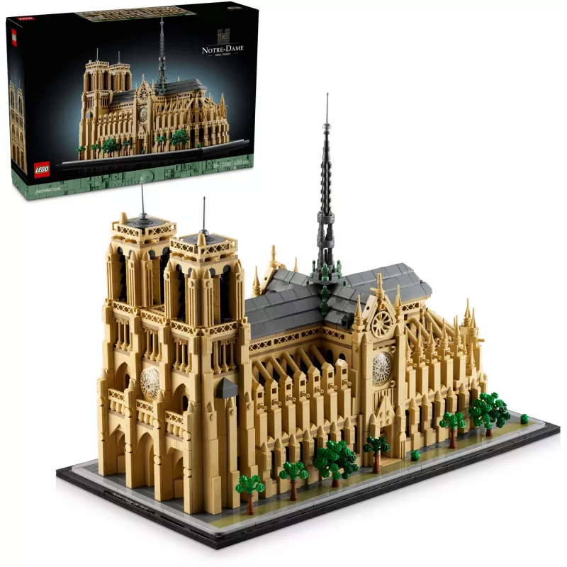 LEGO Architecture Notre-Dame de Paris statybos rinkinys suaugusiems 21061