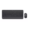 Belaidis klaviatūros ir pelės rinkinys Logitech Signature MK650 verslui SK/CZ