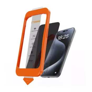 Apsauginis stiklas Torras INSTALL MASTER iPhone 16 Plus – Skaidrus