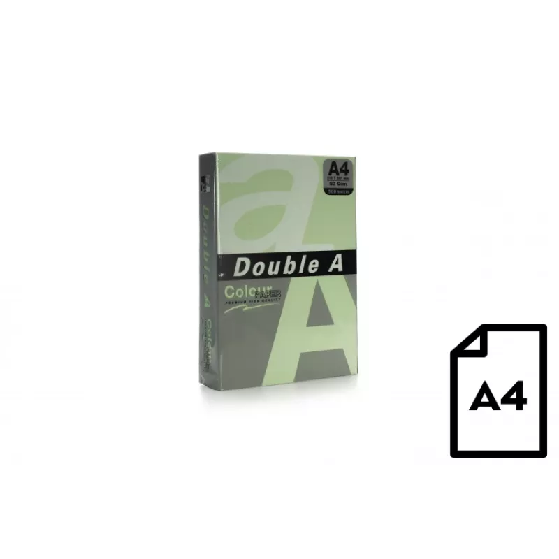 Spalvotas popierius Double A, 80g, A4, 500 lapų, Lagūna