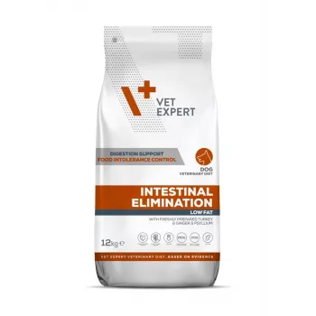 VET EXPERT Veterinary Diet Intestinal Elimination Dog – sausas šunų ėdalas – 12 kg