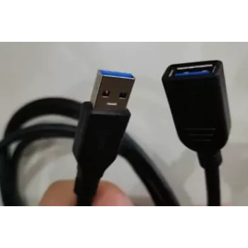 Microconnect MC-ITH-USB3AAF-002 USB A–USB A kabelis 1,8 m, USB 3.2 Gen 1 (3.1 Gen 1), juodas