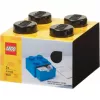 LEGO stalčius 4, juoda dėžutė su smaigeliais