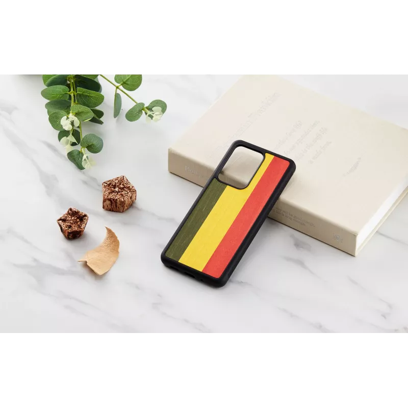 Dėklas Man and Wood Samsung Galaxy S20 Ultra reggae juoda