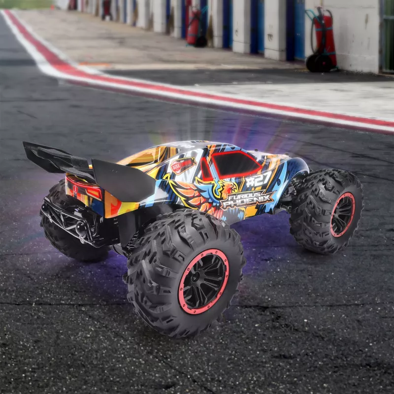 Elektromobilis RC bekelės automobilis Simba-Dickie Furious Phoenix 1:10 mastelis