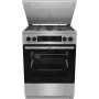 Gorenje GKS6C71XF Laisvai pastatoma viryklė su orkaite Sidabrinė