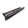 DIGITUS Professional DN-91624U - Pataisų skydelis - RJ-45 x 24 - Juodas, RAL 9005 - 1U (19 inch)