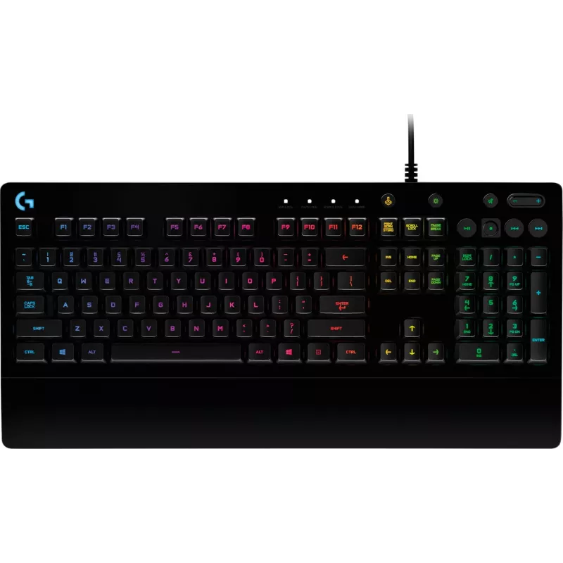 Logitech G G213 Prodigy pilno dydžio (100%) USB mechaninė klaviatūra QWERTY RGB-LED juoda