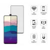 Grūdinto stiklo apsauginis stikliukas Tellur Samsung Galaxy A90 2.5D pilnas klijavimas juodas
