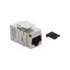 Keystone modulis DELOCK RJ45 Cat.6A su varžtiniu apsauginiu dangteliu, mėlynas