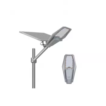 Soliarinė apsauginė lempa Volt Polska WARRIOR 360 su 40W paneliu, 36000 mAh baterija ir nuotolinio valdymo pulteliu