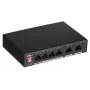 Dahua Technology PFS3006-4ET-60 Nevaldomas L2 Fast Ethernet (10/100) PoE jungiklis juodas