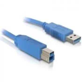 USB laidas DeLOCK USB 3.0 A-B vyriškas/vyriškas 1 m mėlynas