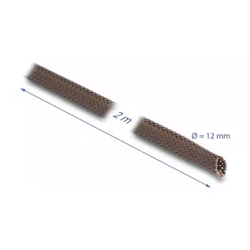 Kabelių rankovė DeLOCK 20898 Ruda Poliesteris 1,2 cm Skersmuo