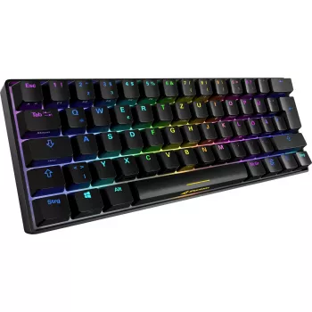Žaidimų klaviatūra SKILLER SGK50 S4, juoda, DE išdėstymas, Kailh Red