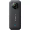 Veiksmo kamera Insta360 X3 — 72 MP, 5K itin didelės raiškos (5760×2880), 100 kadrų/s, CMOS, Wi‑Fi, įmontuotas ekranas, MicroSD, 0,508 kg, juoda
