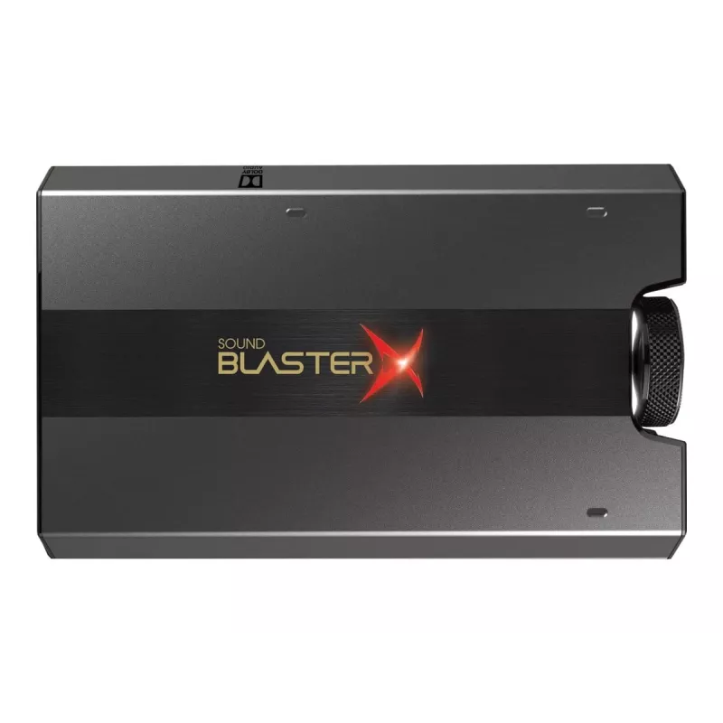 Creative Sound BlasterX G6 - išorinis USB DAC ir stiprintuvas