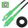 Extralink Patchcord SC/APC-SC/APC Plokščias nuleidžiamasis vienmodis Simplex G.657A2 100m