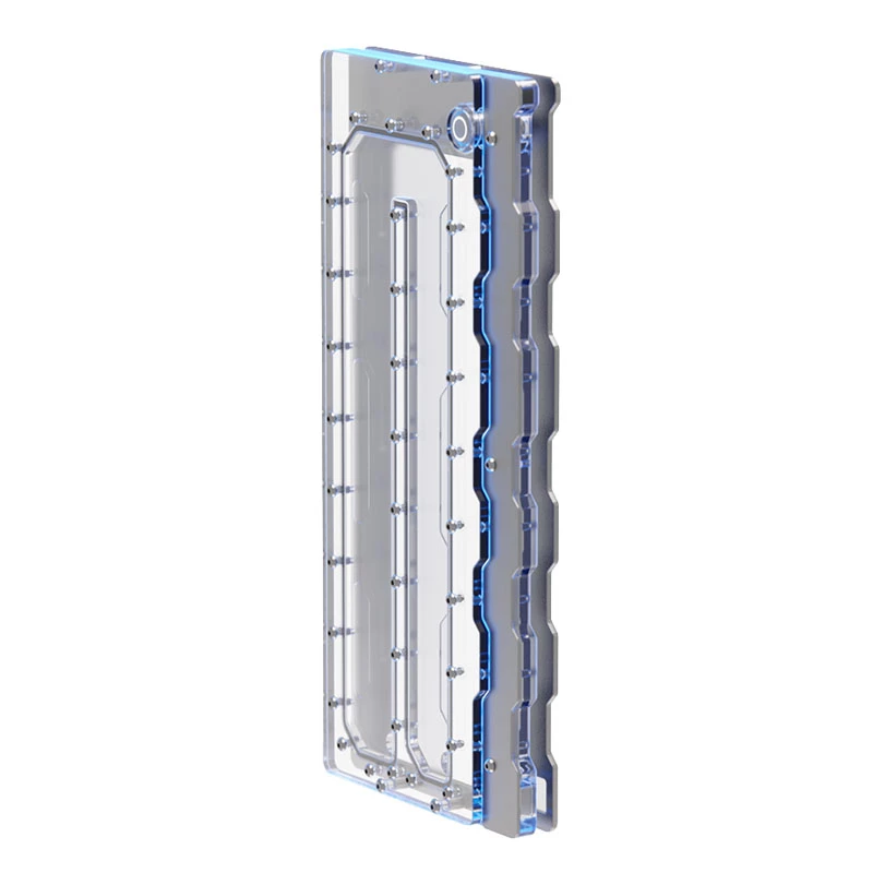 Distro Plate Triton Wraith 2.0 Elite – sidabrinis skirstomasis blokas