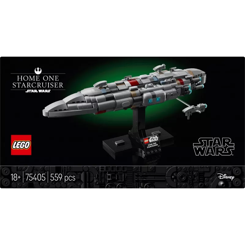LEGO STAR WARS 75405 Home One Starcruiser – Žvaigždžių laivas iš Gedo sugrįžimo