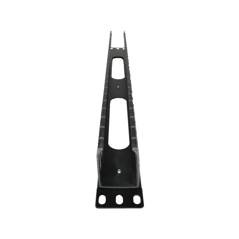 Kabelių dėžutė Alantec PK008 sieninis organizatorius 1U juoda metalas/plastikas
