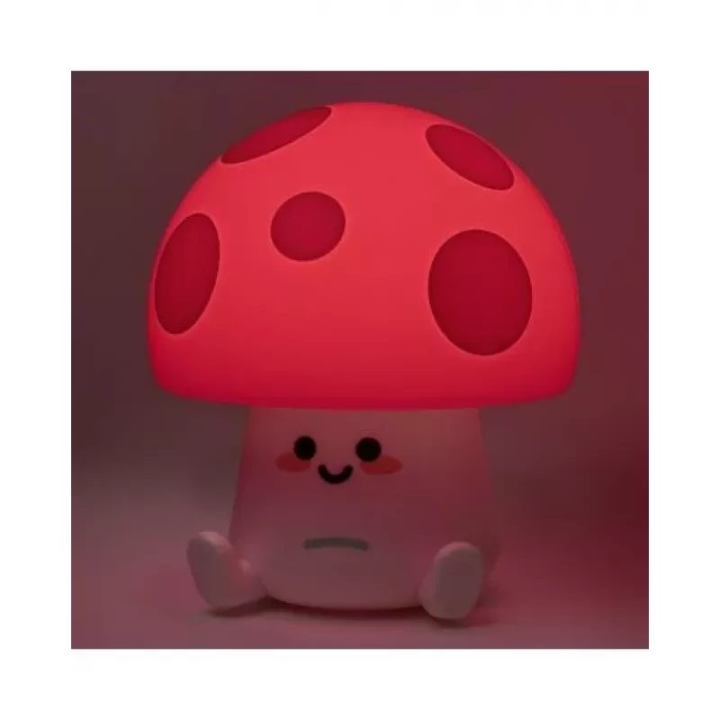 Stalinė lempa Paladone Fun Guy Mushroom Light – naujoviška LED lempa grybo formos, skirta naktiniam staliukui
