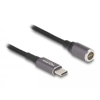 Maitinimo laidas DeLOCK 80781 0,15 m USB-C prie 8 kontaktų magnetinės jungties