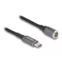 Maitinimo laidas DeLOCK 80781 0,15 m USB-C prie 8 kontaktų magnetinės jungties