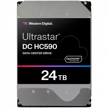 Kietasis diskas WD/HGST ULTRASTAR DC HC590 (3,5'', 24TB, 512MB, 7200RPM, SATA 6Gb/s, 512E SE NP3) 0F65684