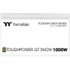 Maitinimo blokas THERMALTAKE Toughpower GT Snow 1000W ATX 24-pin, 80 PLUS Gold, baltas, 120mm ventiliatorius