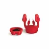 Silicininis arbatos užpilduvas Ototo Design OT973 raudonas 66mm 81mm