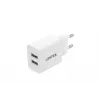 Unitek P1113A-EU - įkroviklis 2x USB-A, 12W, baltas