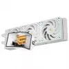 Thermalright Wonder Vision 360 UB ARGB skysčio aušintuvas procesoriui, ARGB, 6,67 inch OLED ekranas – 360 mm, baltas (WONDER VISION 360 UB ARGB WHITE)