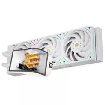 Thermalright Wonder Vision 360 UB ARGB skysčio aušintuvas procesoriui, ARGB, 6,67 inch OLED ekranas – 360 mm, baltas (WONDER VISION 360 UB ARGB WHITE)