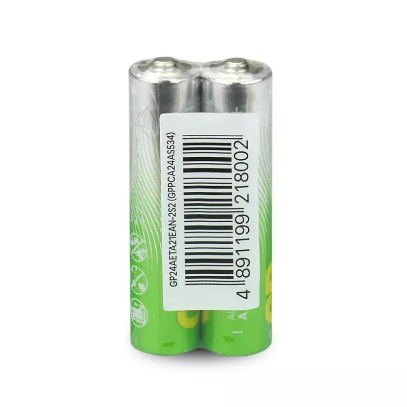 Šarminės AAA baterijos GP Battery SUPER 1,5V – pakuotė po 10 vnt.