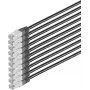 Tinklo kabelis ShiverPeaks Cat6 S/FTP 0,25 m (75711-H0.25S-SET10)