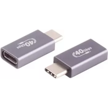USB-C adapteris ShiverPeaks Pro 4.0 Metal, USB-C į USB-C, metalinis korpusas