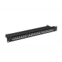 Patch panel 1U Lanberg PPS7-1024-B