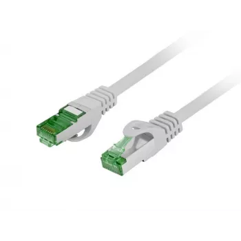 Patchcord Cat.7 S/FTP LSZH CU 1m pilkas (Fluke passed)