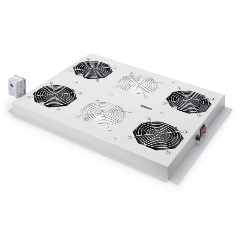 Digitus DN-19 FAN-4-SRV ventiliatorių blokas pilkas