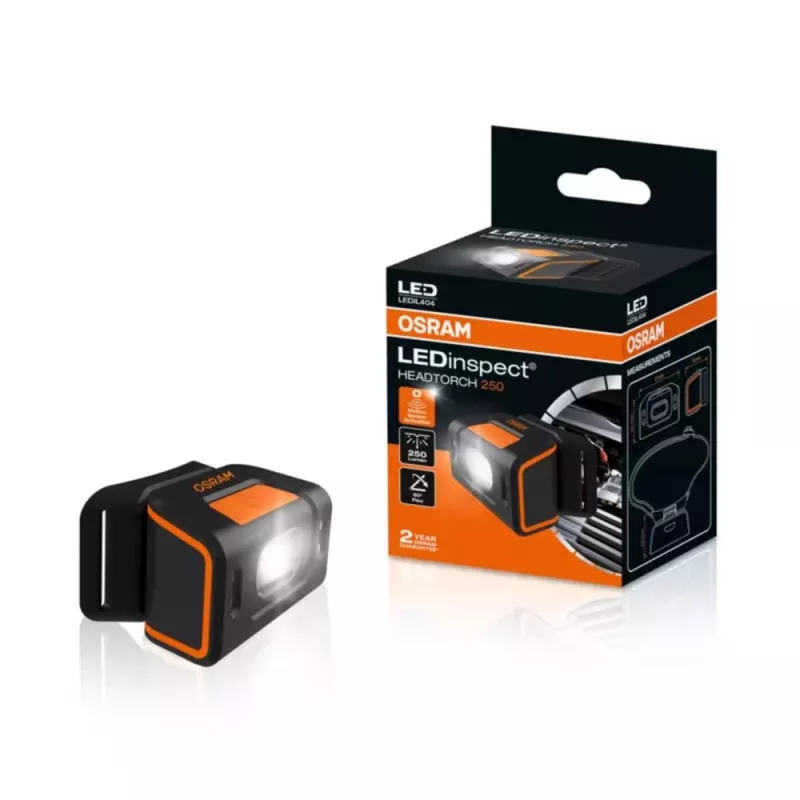 Osram Ledinspect Headtorch 250 priekinė lemputė